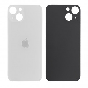 Задняя крышка Apple iPhone 13, большой вырез под камеру, White