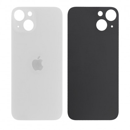 Задняя крышка Apple iPhone 13, большой вырез под камеру, High Quality, White, фото № 1 - ukr-mobil.com